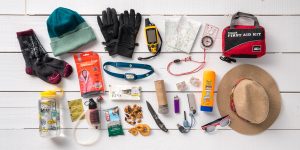 Material and equipment to carry on day trips outdoors – The Outdoor Women